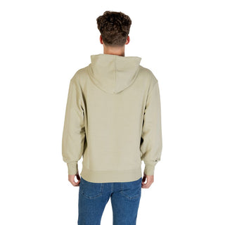Grüner Baumwoll-Kapuzenpullover