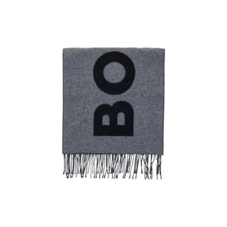Gray Wool Scarf