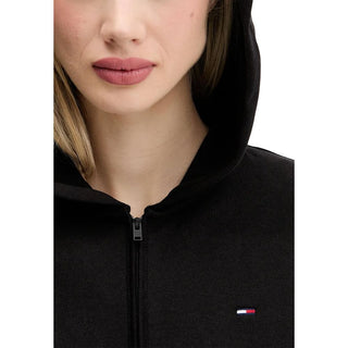 Sudadera con Capucha de Algodón Reciclado Negra