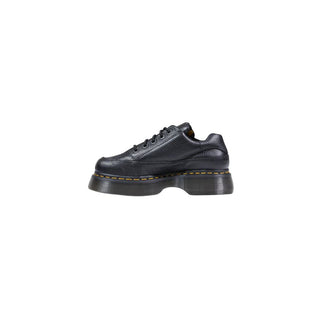 Zapatos de plataforma de cuero negro