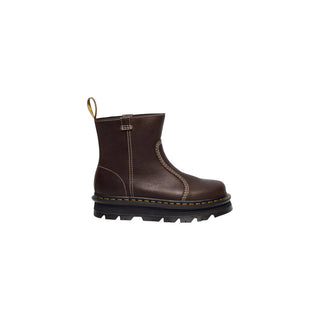 Braune Leder Stiefeletten