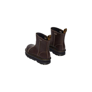 Braune Leder Stiefeletten