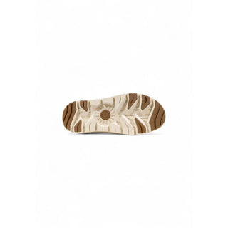Beige Suede Leather Clogs