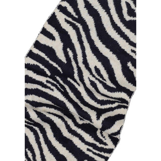 Blue Recycled Polyester Scarf