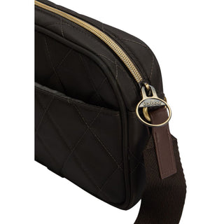 Grüne Polyamid-Handtasche