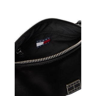Black Artificial Leather Handbag