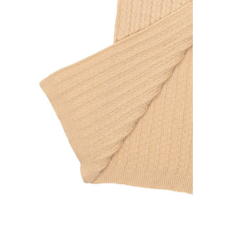Beiger Polyester-Schal