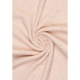 Rosa Schal aus recyceltem Polyester