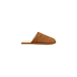 Zapatillas de tela marrones