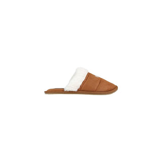 Zapatillas de tela marrones