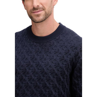 Blue Cotton Sweatshirt