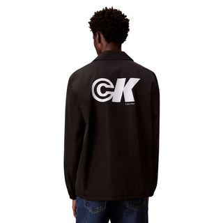 Black Polyester Shell Jacket