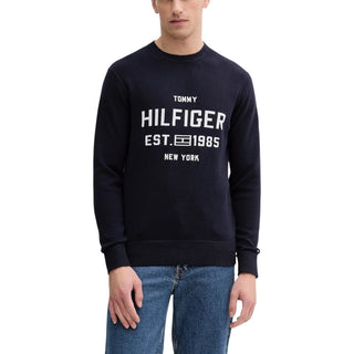 Sudadera azul de algodón orgánico
