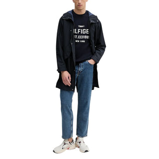 Sudadera azul de algodón orgánico