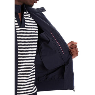 Blue Recycled Polyester Bomber