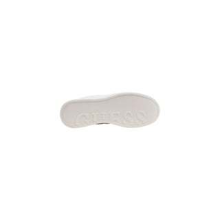 White Polyethylene Platform Sneakers