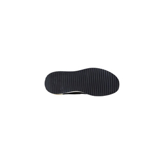 Bicolor Polyester Athletic Sneakers