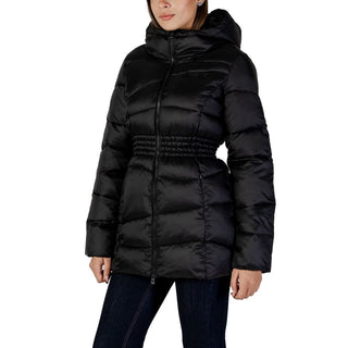 Schwarzer Polyamid-Blouson