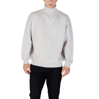 Graues Viskose-Sweatshirt