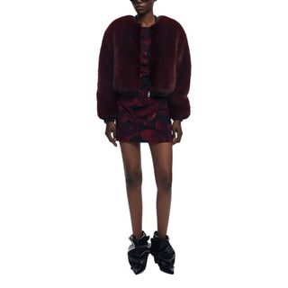 Bordeaux Polyester Jacket