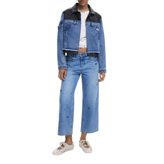 Blue Cotton Denim Jacket
