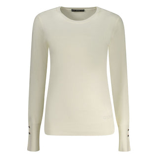 Bianco Viscosa Damenpullover