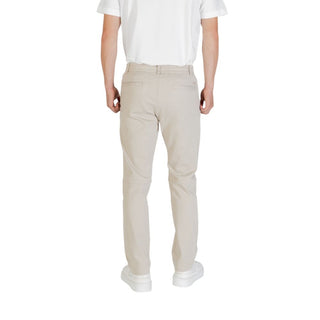 Beige Freizeithose aus Polyester