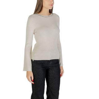 Sudadera beige de viscosa