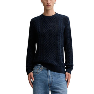 Sudadera de Algodón Reciclado Azul