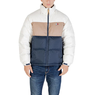 Bomber de poliéster reciclado crema