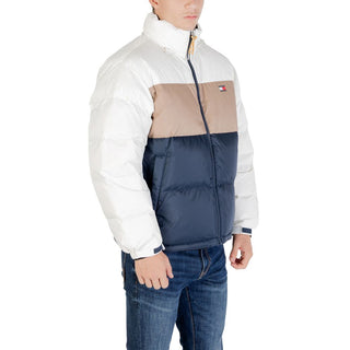 Bomber de poliéster reciclado crema