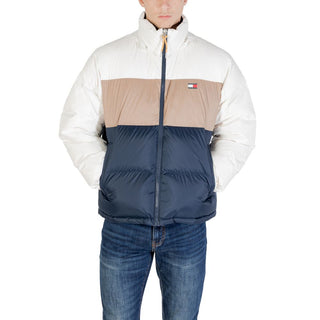 Bomber de poliéster reciclado crema