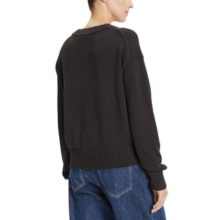 Sudadera de algodón negro