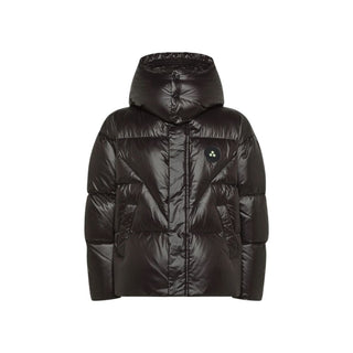 Schwarze Polyamid-Jacke