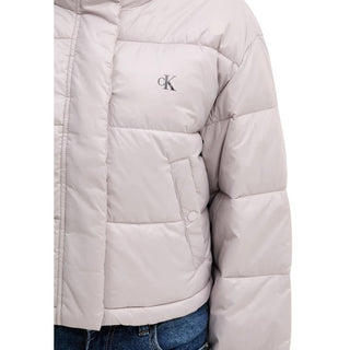 Purple Polyamide Jacket