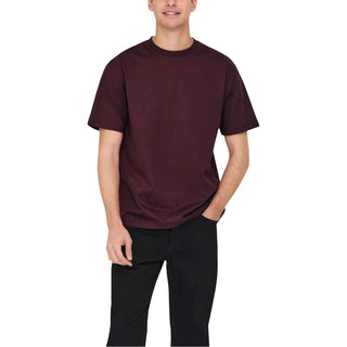 Bordeaux Bio-Baumwoll T-Shirt