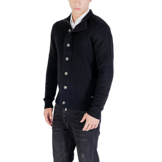 Black Marabou Sweatshirt