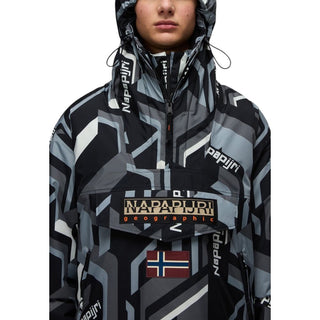 Bicolor Recycled Polyester Shell Jacket