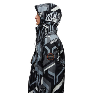 Bicolor Recycled Polyester Shell Jacket