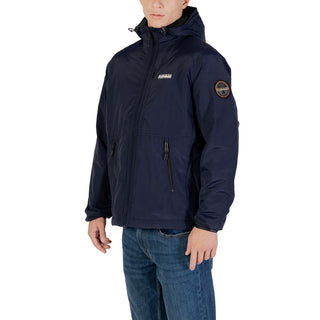 Blue Polyamide Shell Jacket
