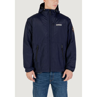 Blue Polyamide Shell Jacket