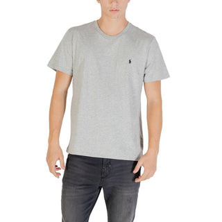 Camiseta de algodón gris