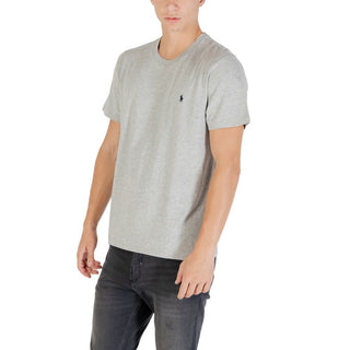 Camiseta de algodón gris
