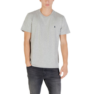 Camiseta de algodón gris