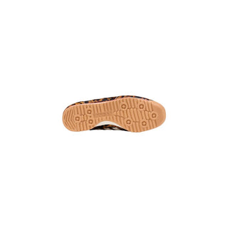 Braune synthetische Turnschuhe