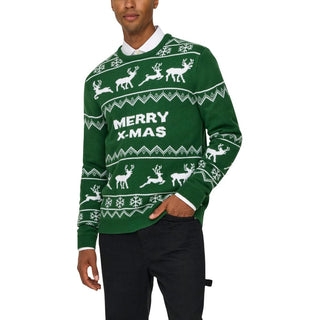 Bicolor-Marabou-Sweatshirt