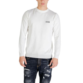 Weißes Viskose-Sweatshirt