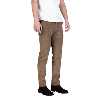 Braune Freizeithose aus Baumwolle