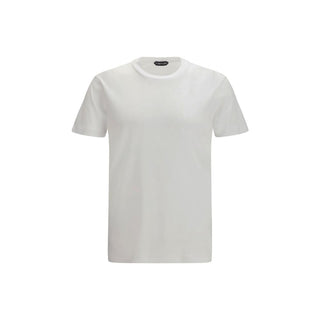 Weißes Baumwoll-T-Shirt