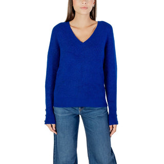 Blaues Polyester-Sweatshirt